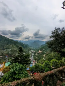 Forested hills of the Doon Valley around Dehradun