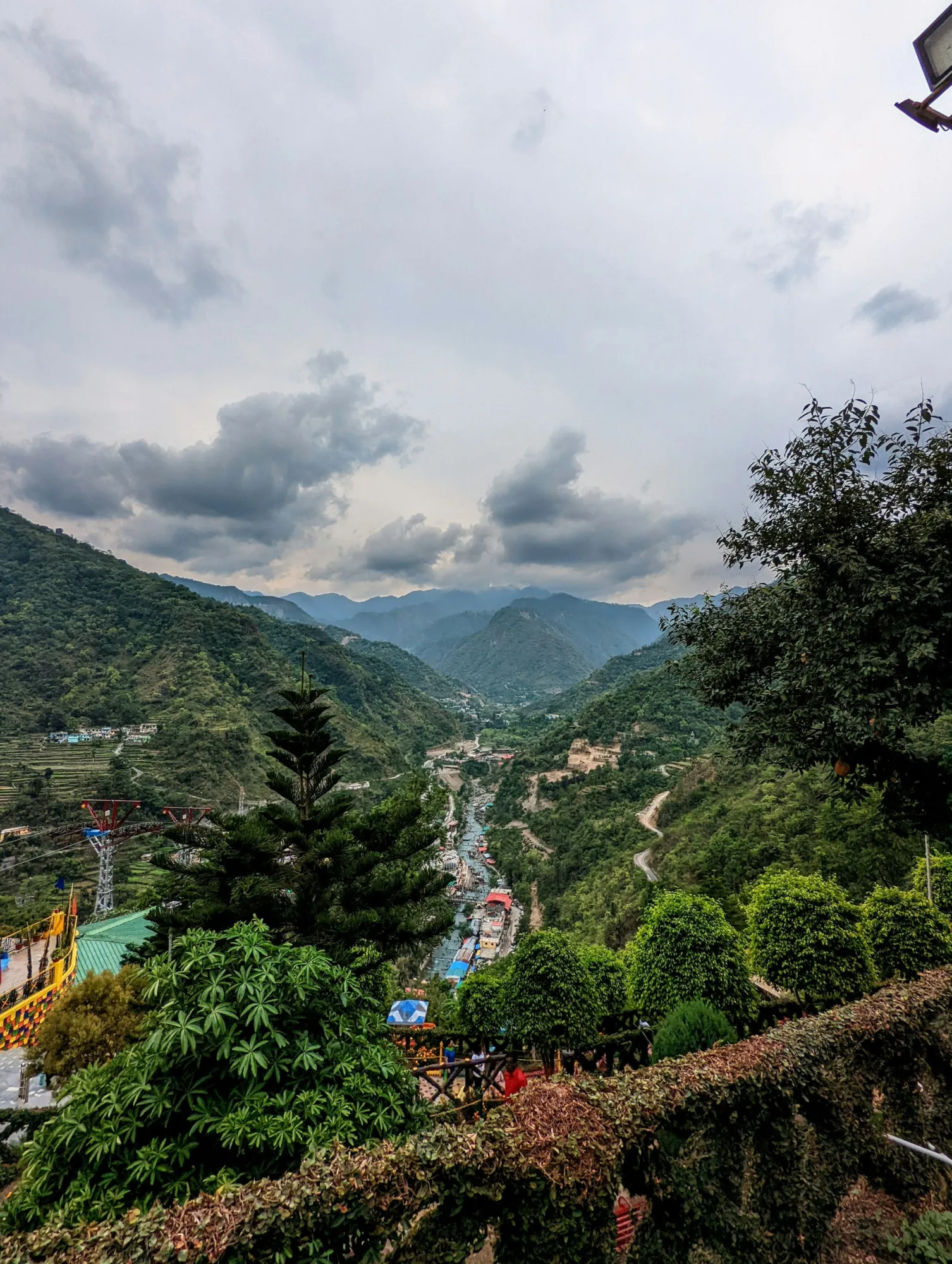 Forested hills of the Doon Valley around Dehradun